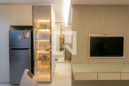 Sala/Cozinha de apartamento para alugar com 1 quarto, 40m² em Lourdes, Belo Horizonte
