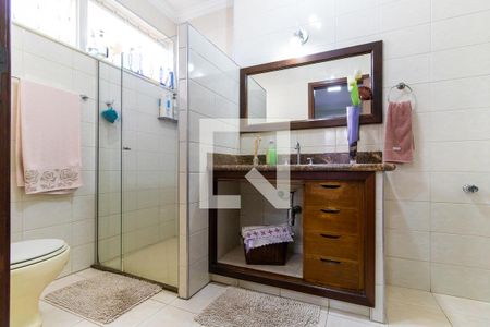 Banheiro da suíte de casa à venda com 3 quartos, 195m² em Parque Alto Taquaral, Campinas