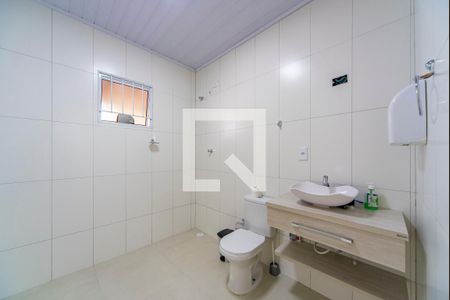 Banheiro de casa à venda com 5 quartos, 561m² em Vila Alzira, Santo André