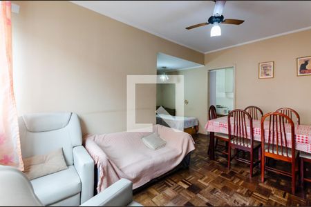 Sala de apartamento para alugar com 3 quartos, 95m² em Itararé, São Vicente