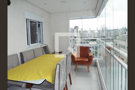 Varanda da sala de apartamento para alugar com 3 quartos, 85m² em Vila Guilherme, São Paulo