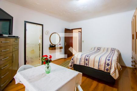 Quarto 1 - Suíte de casa à venda com 3 quartos, 150m² em Vila Valparaiso, Santo André