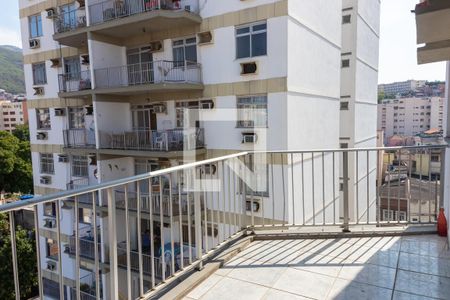 Varanda de apartamento à venda com 3 quartos, 98m² em Engenho Novo, Rio de Janeiro