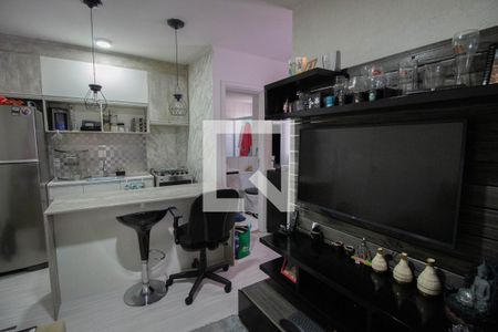 Sala de apartamento à venda com 1 quarto, 28m² em Vila Campanela, São Paulo