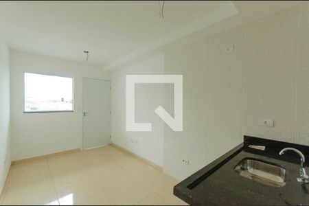 Sala e Cozinha Integrada de apartamento para alugar com 2 quartos, 40m² em Jardim Triana, São Paulo