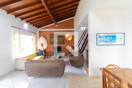 Salas de casa de condomínio à venda com 3 quartos, 340m² em Colinas do Ermitage (sousas), Campinas