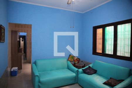 Sala de casa para alugar com 2 quartos, 125m² em Nova Mirim, Praia Grande