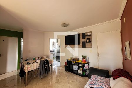 Sala de Estar/Jantar de apartamento à venda com 2 quartos, 52m² em Sé, São Paulo