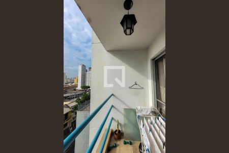 varanda de apartamento à venda com 2 quartos, 52m² em Sé, São Paulo