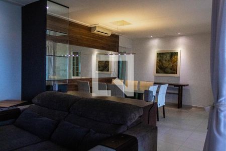 Sala de apartamento para alugar com 4 quartos, 160m² em Parque Enseada, Guarujá