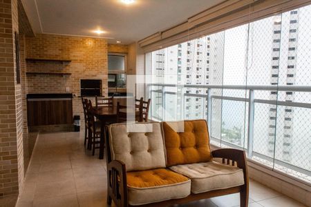 Sala de apartamento para alugar com 4 quartos, 160m² em Parque Enseada, Guarujá