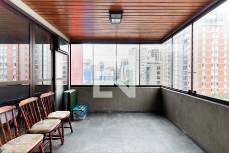 Sala - varanda de apartamento à venda com 3 quartos, 185m² em Paraíso, São Paulo