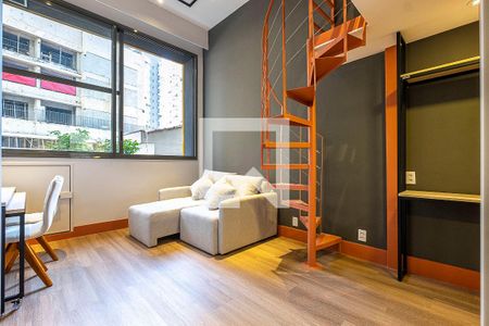 Sala/Cozinha de apartamento para alugar com 1 quarto, 30m² em Sumarezinho, São Paulo