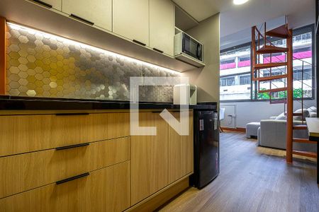 Sala/Cozinha de apartamento para alugar com 1 quarto, 30m² em Sumarezinho, São Paulo