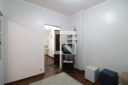 Sala  de apartamento à venda com 1 quarto, 40m² em Brás, São Paulo