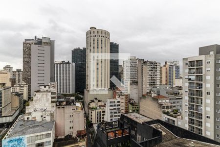 Vista da Sala de apartamento à venda com 1 quarto, 40m² em Vila Buarque, São Paulo