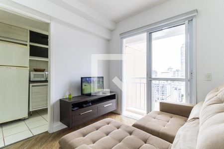 Sala - TV de apartamento à venda com 1 quarto, 40m² em Vila Buarque, São Paulo