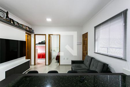 Sala e Cozinha de apartamento à venda com 2 quartos, 50m² em Vila Carrao, São Paulo