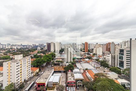 Vista de kitnet/studio para alugar com 1 quarto, 24m² em Indianópolis, São Paulo