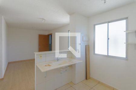 Cozinha de apartamento à venda com 2 quartos, 43m² em Jardim Anton Von Zuben, Campinas