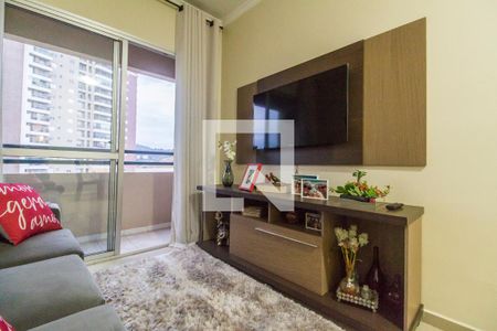 Sala de TV de apartamento para alugar com 2 quartos, 58m² em Tamboré, Barueri