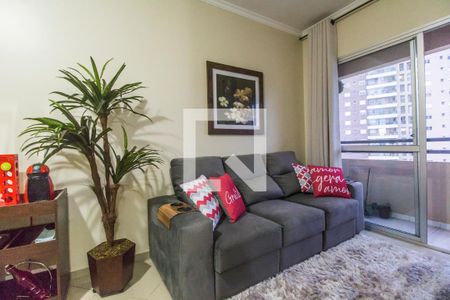 Sala de TV de apartamento para alugar com 2 quartos, 58m² em Tamboré, Barueri