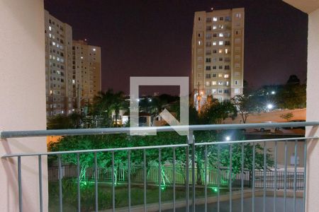 Sacada da Sala de apartamento à venda com 2 quartos, 57m² em Vila Satúrnia, Campinas