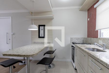 Cozinha de apartamento para alugar com 3 quartos, 58m² em Afonso Pena, São José dos Pinhais