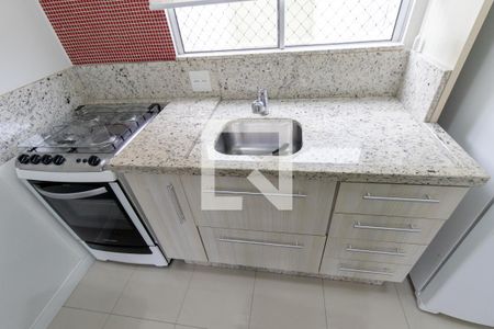 Cozinha de apartamento para alugar com 3 quartos, 58m² em Afonso Pena, São José dos Pinhais