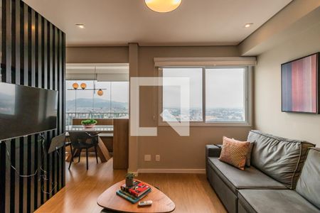 Sala de apartamento para alugar com 1 quarto, 54m² em Alphaville Empresarial, Barueri