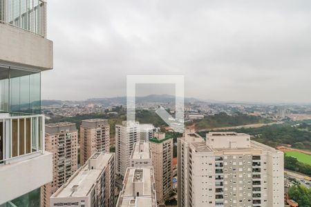 Vista da Suíte de apartamento para alugar com 1 quarto, 54m² em Alphaville Empresarial, Barueri