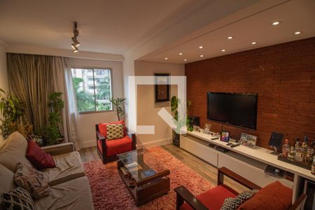 Sala de apartamento à venda com 2 quartos, 72m² em Campo Belo, São Paulo