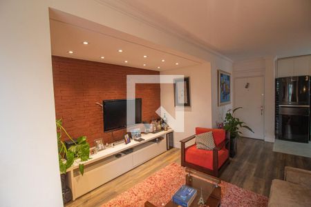 Sala de apartamento à venda com 2 quartos, 72m² em Campo Belo, São Paulo