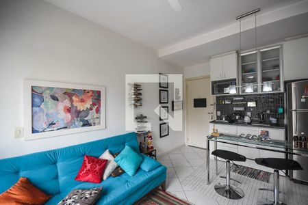 Sala de apartamento à venda com 1 quarto, 35m² em Vila Andrade, São Paulo