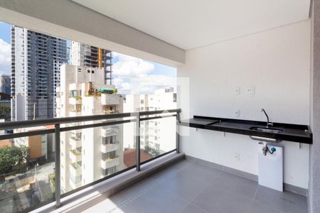 Varanda gourmet de apartamento à venda com 2 quartos, 68m² em Pinheiros, São Paulo