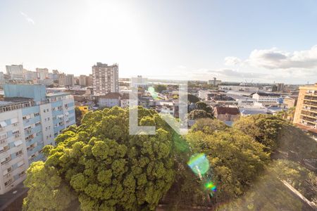 Vista da Sala de apartamento à venda com 3 quartos, 109m² em Floresta, Porto Alegre