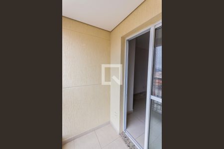 Varanda da Sala de apartamento para alugar com 3 quartos, 75m² em Vila Camilópolis, Santo André