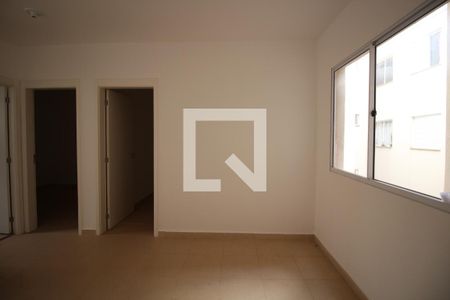 Sala de apartamento para alugar com 2 quartos, 48m² em Jardim Heitor Rigon, Ribeirão Preto