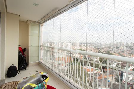 Varanda  de apartamento à venda com 3 quartos, 114m² em Vila Oratório, São Paulo