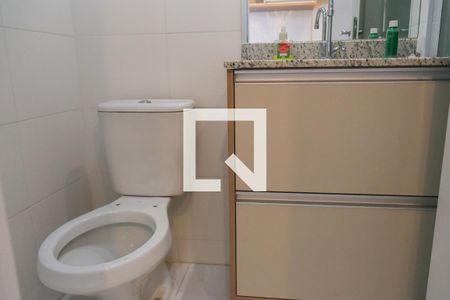 Banheiro de kitnet/studio à venda com 1 quarto, 24m² em Vila Clementino, São Paulo