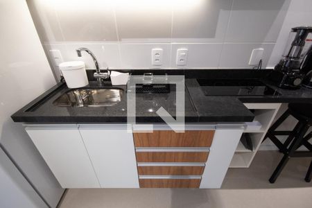 Cozinha de apartamento para alugar com 1 quarto, 28m² em Vila Yara, Osasco