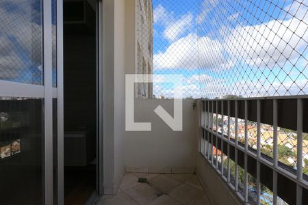 Varanda da Sala de apartamento à venda com 2 quartos, 58m² em Parque Assuncao, Taboão da Serra