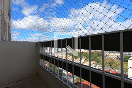 Varanda da Sala de apartamento à venda com 2 quartos, 58m² em Parque Assuncao, Taboão da Serra