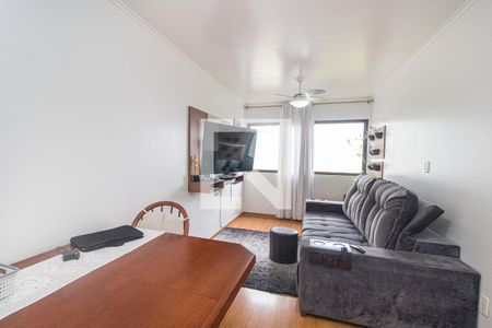 Sala de apartamento à venda com 1 quarto, 48m² em Jardim do Salso, Porto Alegre