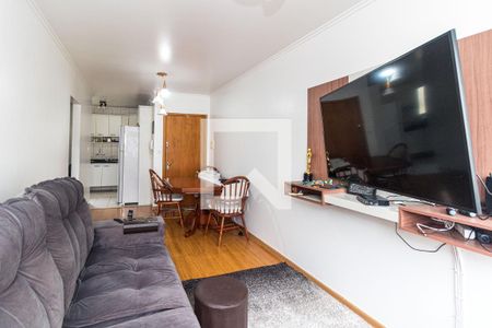 Sala de apartamento à venda com 1 quarto, 48m² em Jardim do Salso, Porto Alegre