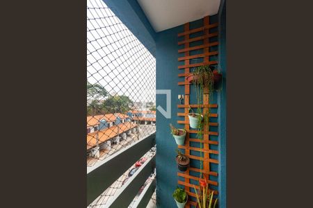 Varanda da Sala de apartamento à venda com 2 quartos, 50m² em Jardim Ibitirama, São Paulo