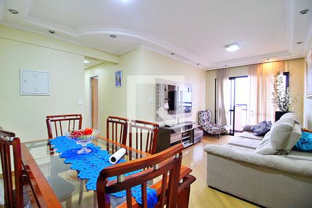 Sala de apartamento à venda com 3 quartos, 86m² em Vila Curuca, Santo André