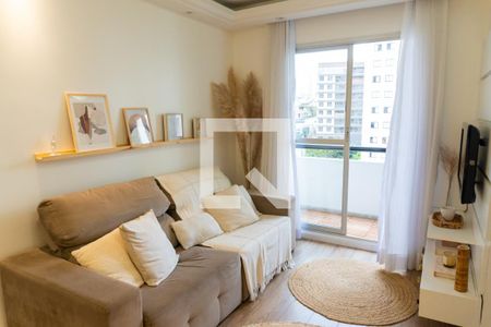 Sala de apartamento para alugar com 2 quartos, 50m² em Chácara Inglesa, São Paulo