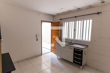 Sala e Cozinha   de apartamento para alugar com 1 quarto, 32m² em Vila Mazzei, São Paulo