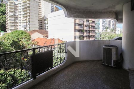 Varanda da Sala de apartamento à venda com 3 quartos, 144m² em Lagoa, Rio de Janeiro